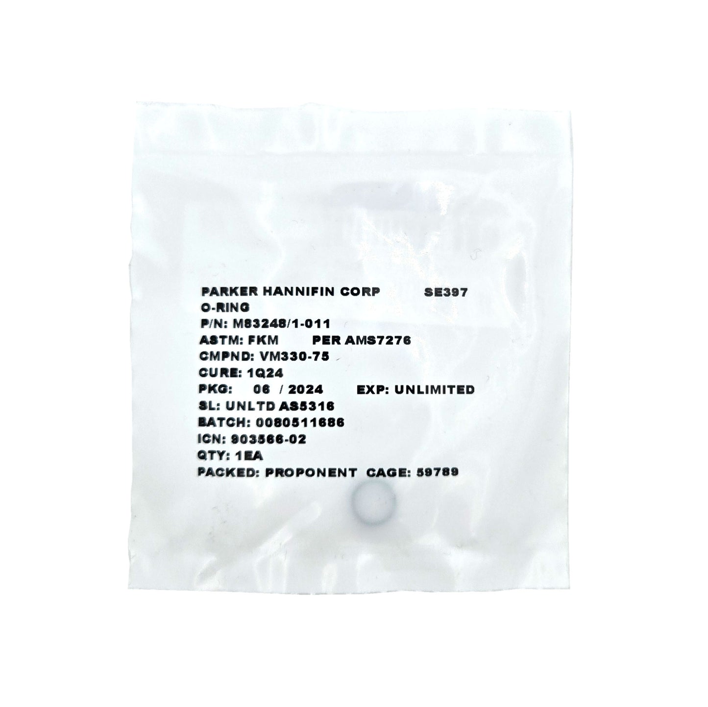 M83248-1-011 Aircraft Packing / O-Ring
