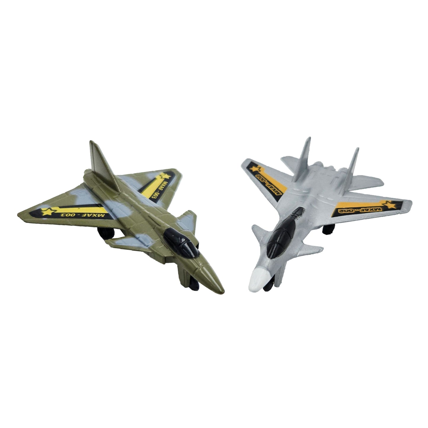 WowToyz Giant Battleship Playset – Close-Up of Green and Gray Aircraft