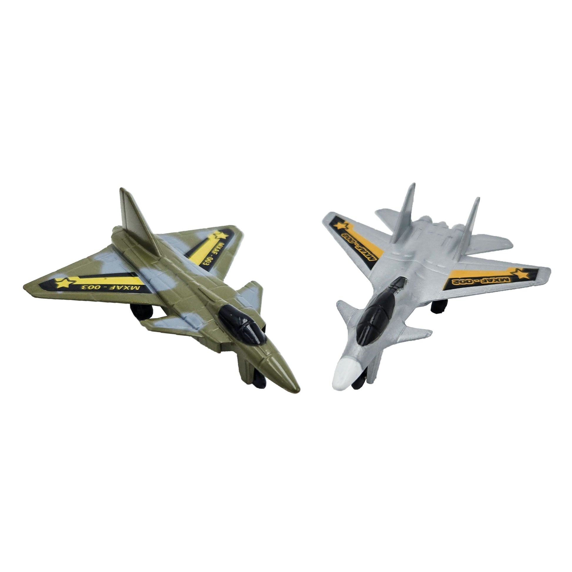 WowToyz Giant Battleship Playset – Close-Up of Green and Gray Aircraft