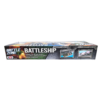 WowToyz Giant Battleship Playset – Side Panel 1 with Product Features