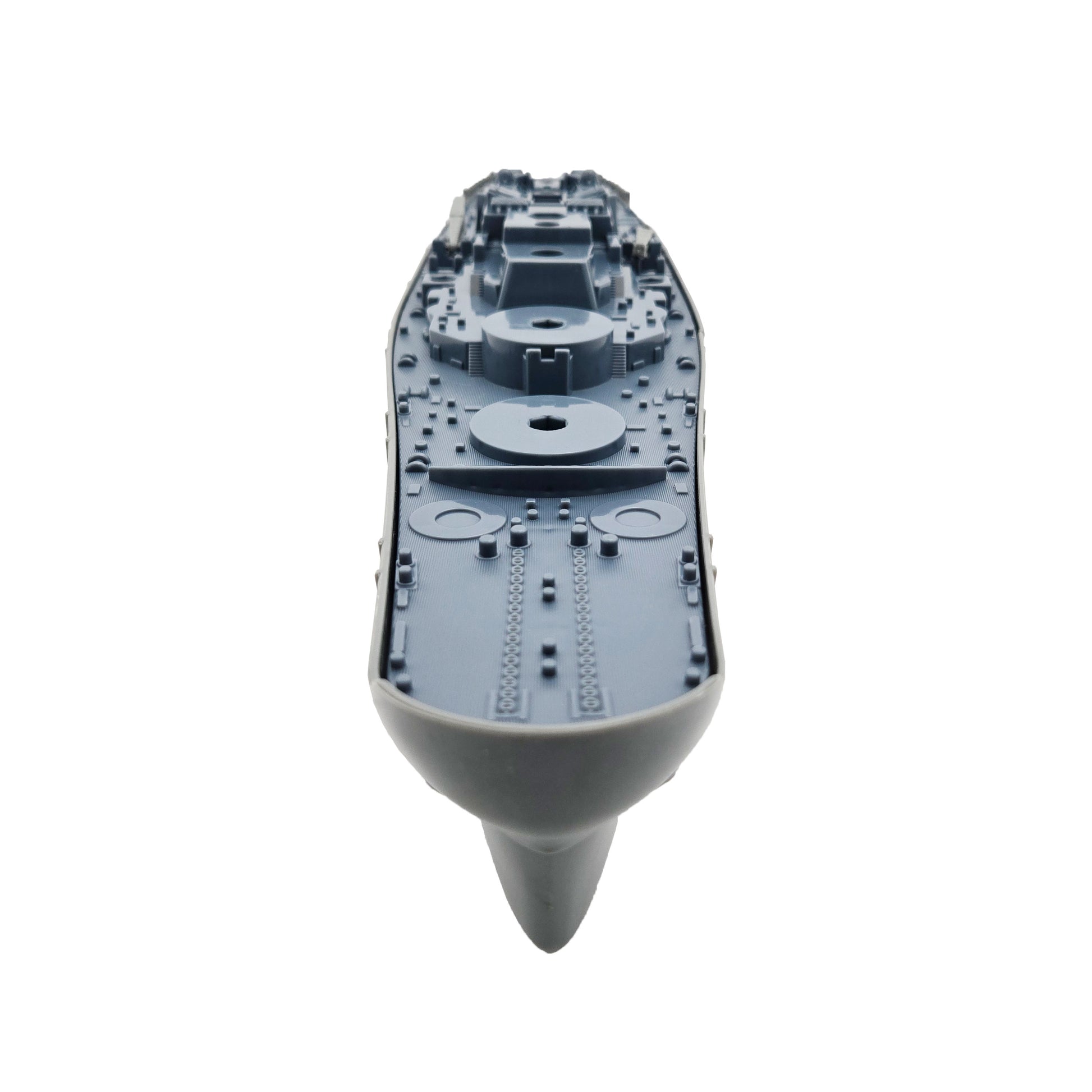 WowToyz Giant Battleship Playset – Front View Showing Bow and Deck