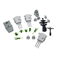 WowToyz Giant Battleship Playset – Display of Additional Play Pieces and Accessories