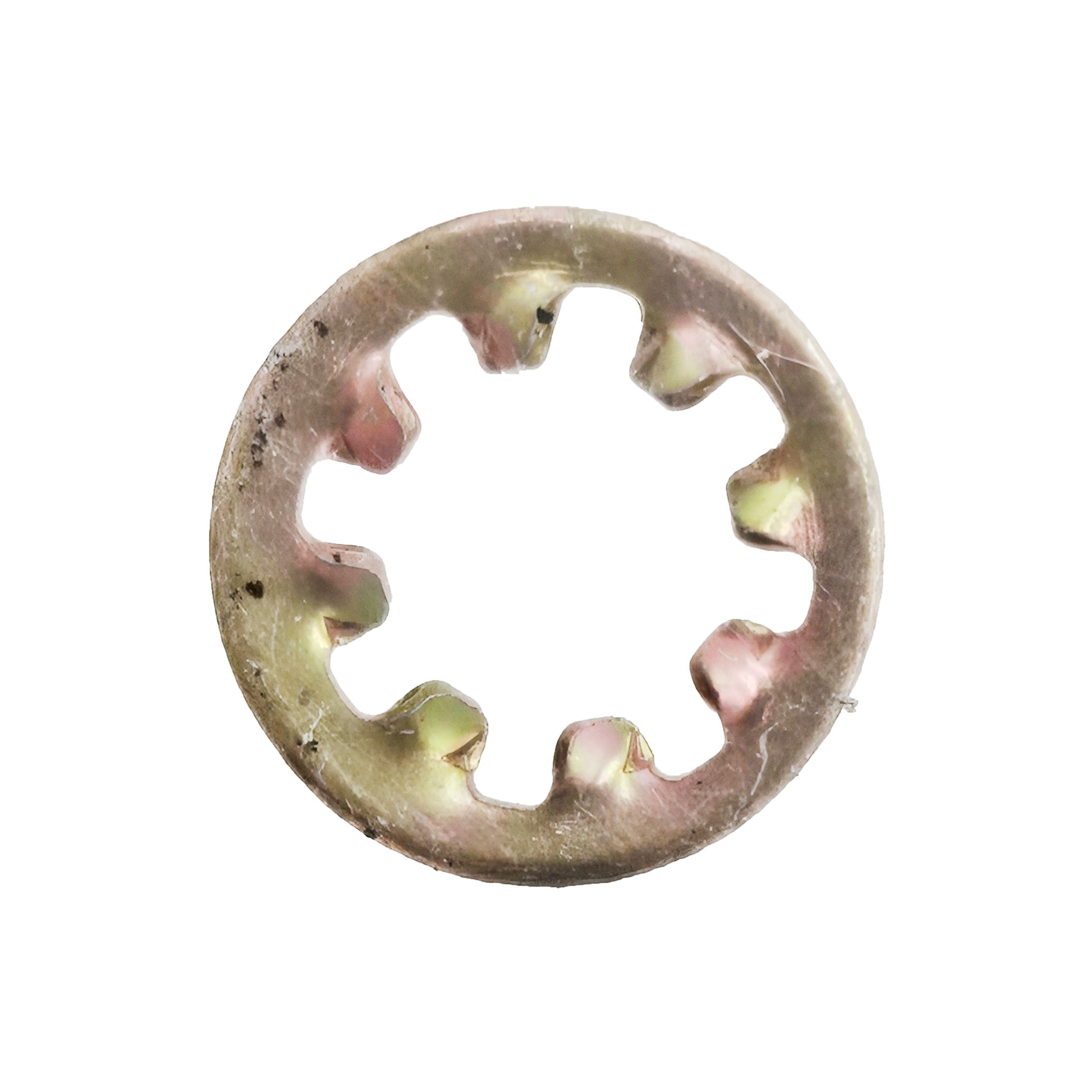 MS35333-38 Lock Washer bottom view highlighting raised edge