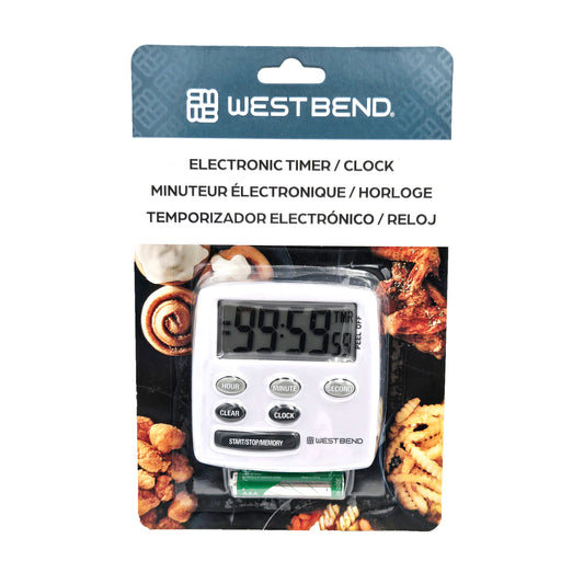 West Bend Single Channel Timer – Front View with Display