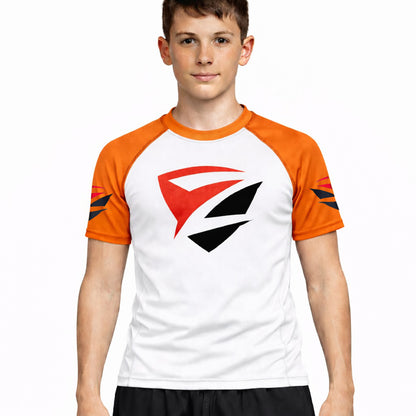 Zed Honra Model 1R Youth Ranked Rash Guard – IBJJF Legal – Black