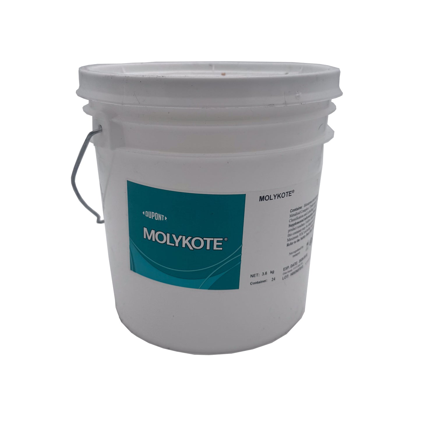 Molykote® 111 Valve Lubricant Compound 3.6kg Pail – O-Ring and Valve Sealant
