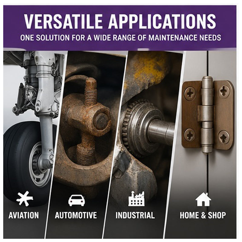 Mouse Milk Purple penetrating oil for aviation, automotive, industrial, home and shop maintenance applications