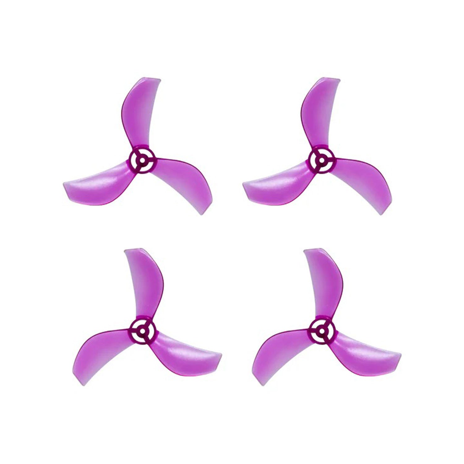 NewBeeDrone - Azi (Tri-Blade) Micro Propellers 40mm - 1.0mm Shaft (4CCW+4CW)