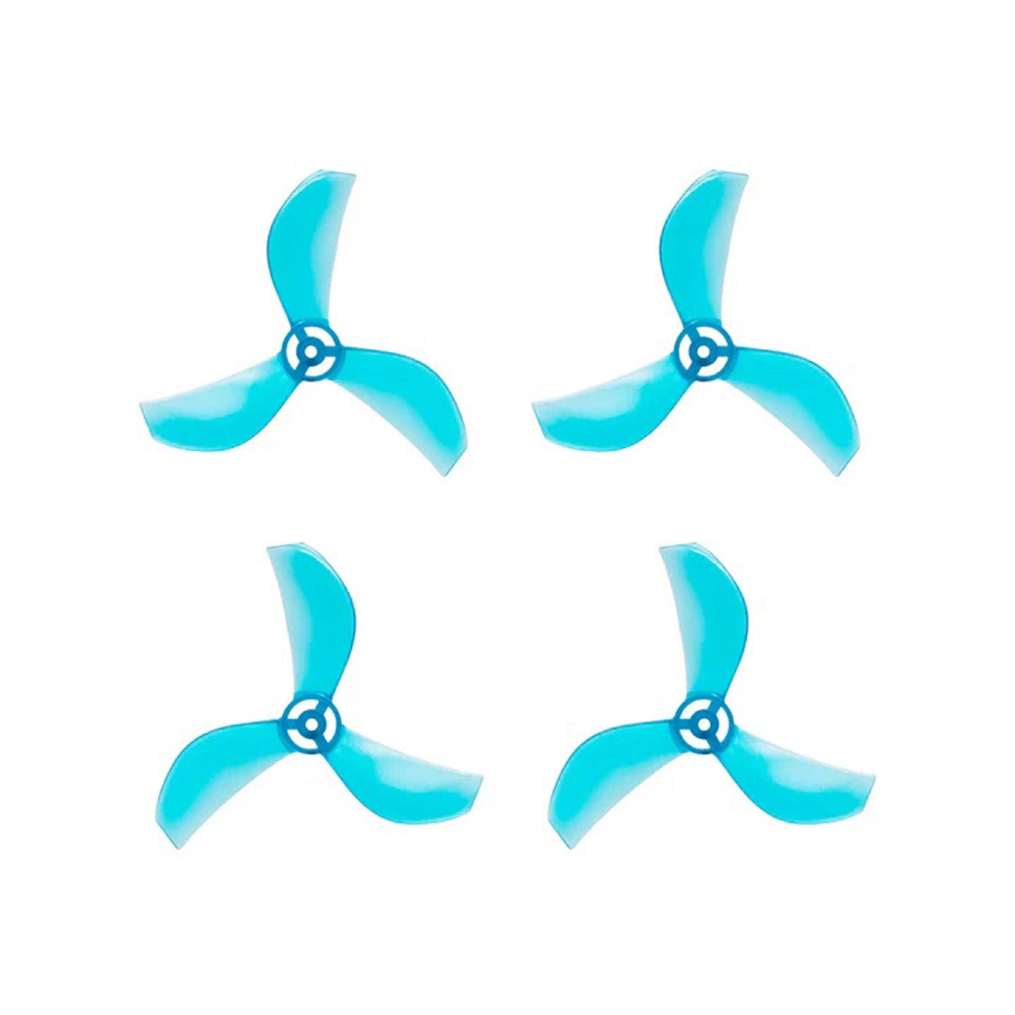 NewBeeDrone - Azi (Tri-Blade) Micro Propellers 40mm - 1.0mm Shaft (4CCW+4CW)