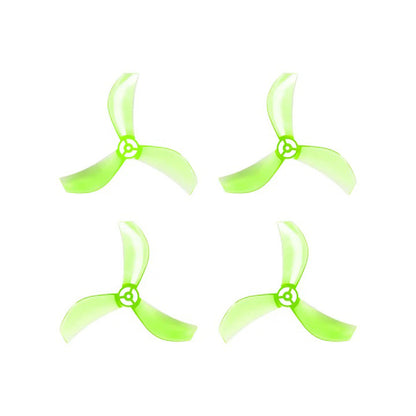 NewBeeDrone - Azi (Tri-Blade) Micro Propellers 40mm - 1.0mm Shaft (4CCW+4CW)
