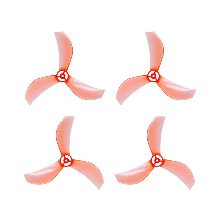 NewBeeDrone - Azi (Tri-Blade) Micro Propellers 40mm - 1.0mm Shaft (4CCW+4CW)