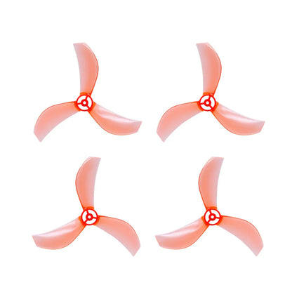 NewBeeDrone - Azi (Tri-Blade) Micro Propellers 40mm - 1.0mm Shaft (4CCW+4CW)