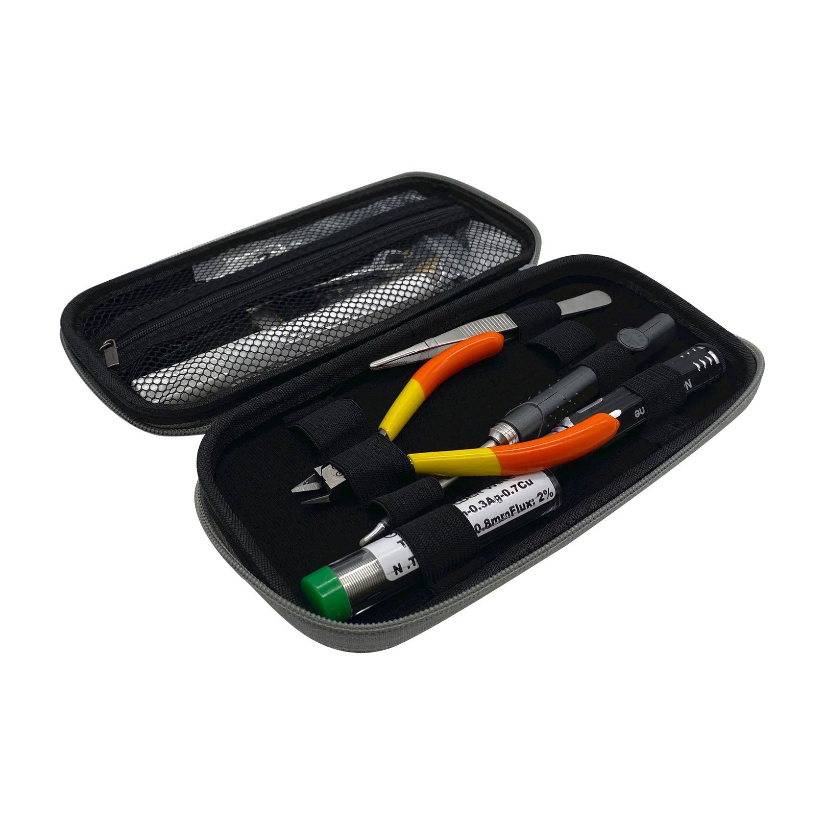 NewBeeDrone - Tool Kit V1.6 – Complete FPV Drone Maintenance and Repair Kit, Case Open