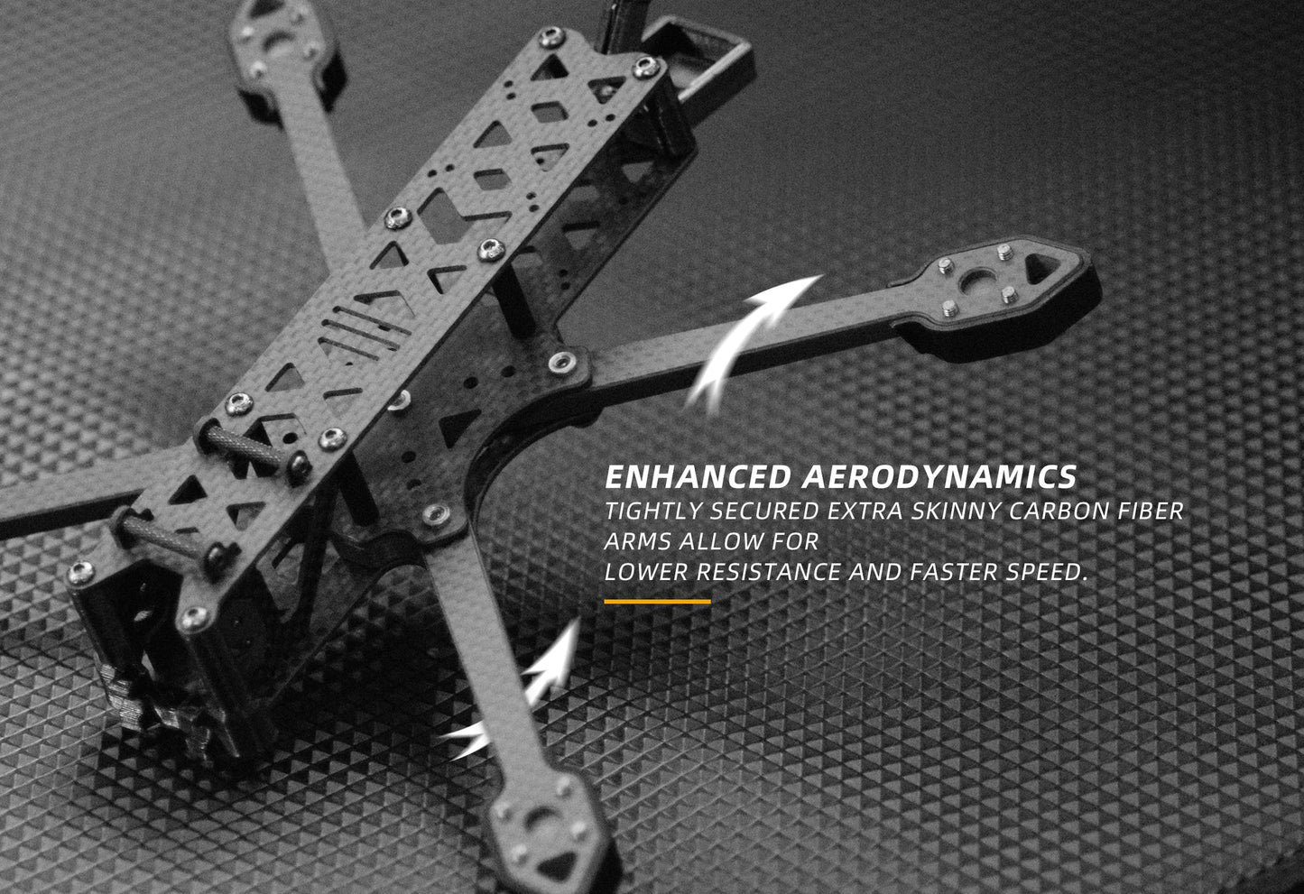 NewBeeDrone - INERTIA 5" FPV Freestyle Frame, Enhanced Aerodynamics