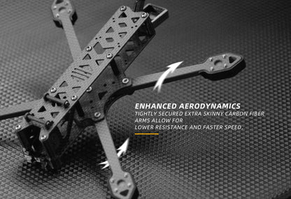 NewBeeDrone - INERTIA 5" FPV Freestyle Frame, Enhanced Aerodynamics