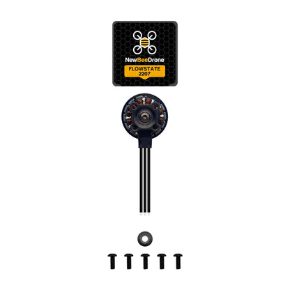 NewBeeDrone - Flow 2207 2050KV FPV Race Motor, set with hardware