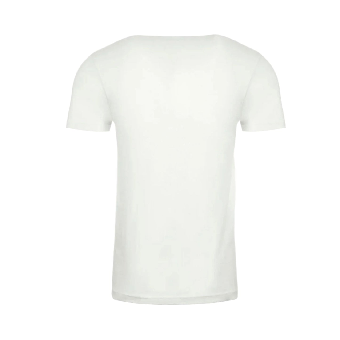 Next Level Unisex CVC Blank T-Shirt in Black – Back View
