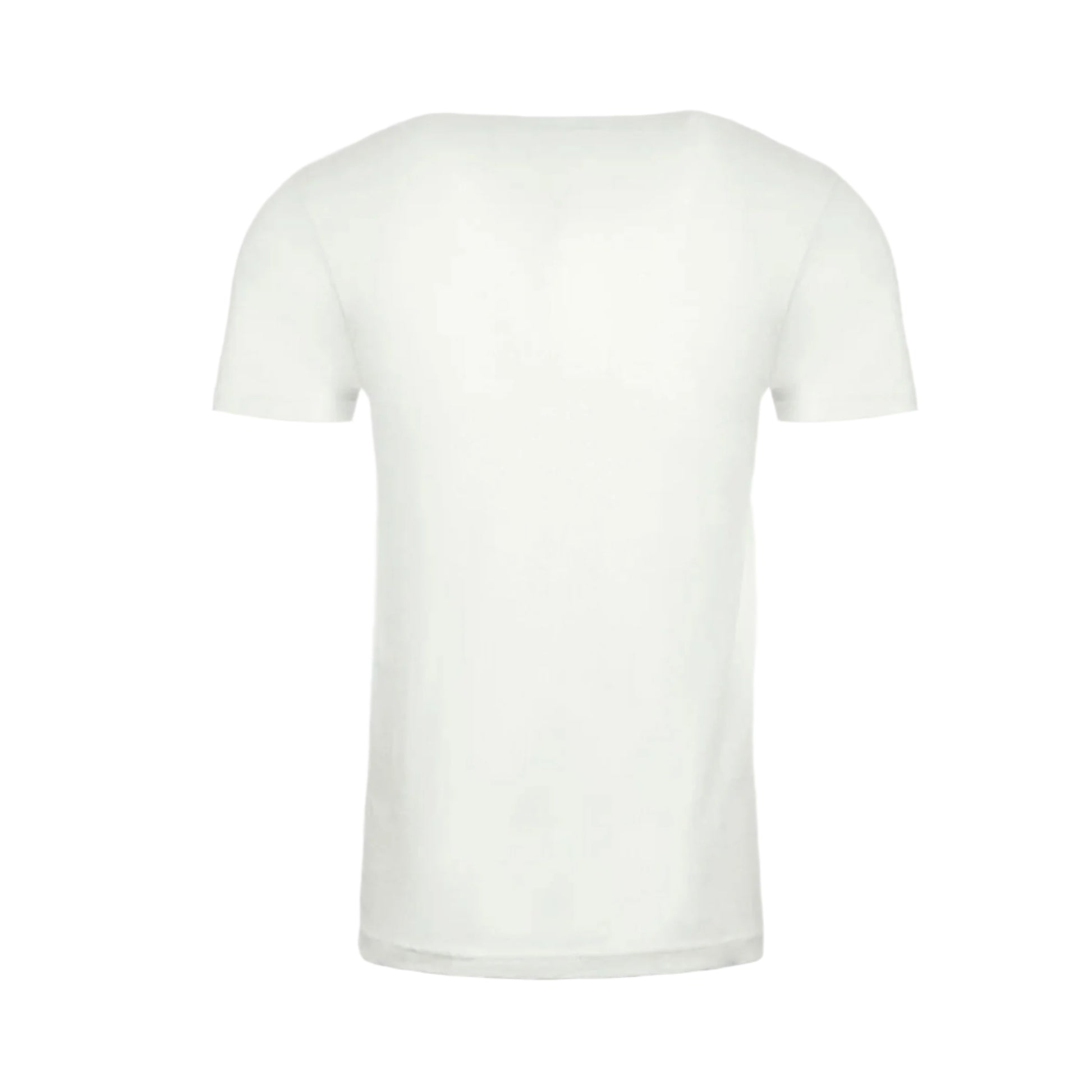 Next Level Unisex CVC Blank T-Shirt in Black – Back View