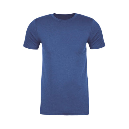 Next Level Unisex CVC Blank T-Shirt in Blue – Front View