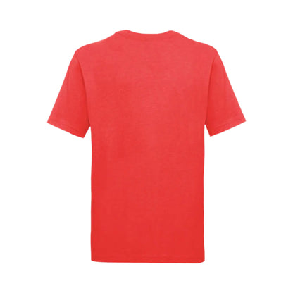 Next Level Youth Tri-Blend T-Shirt in Vintage Red – Back View