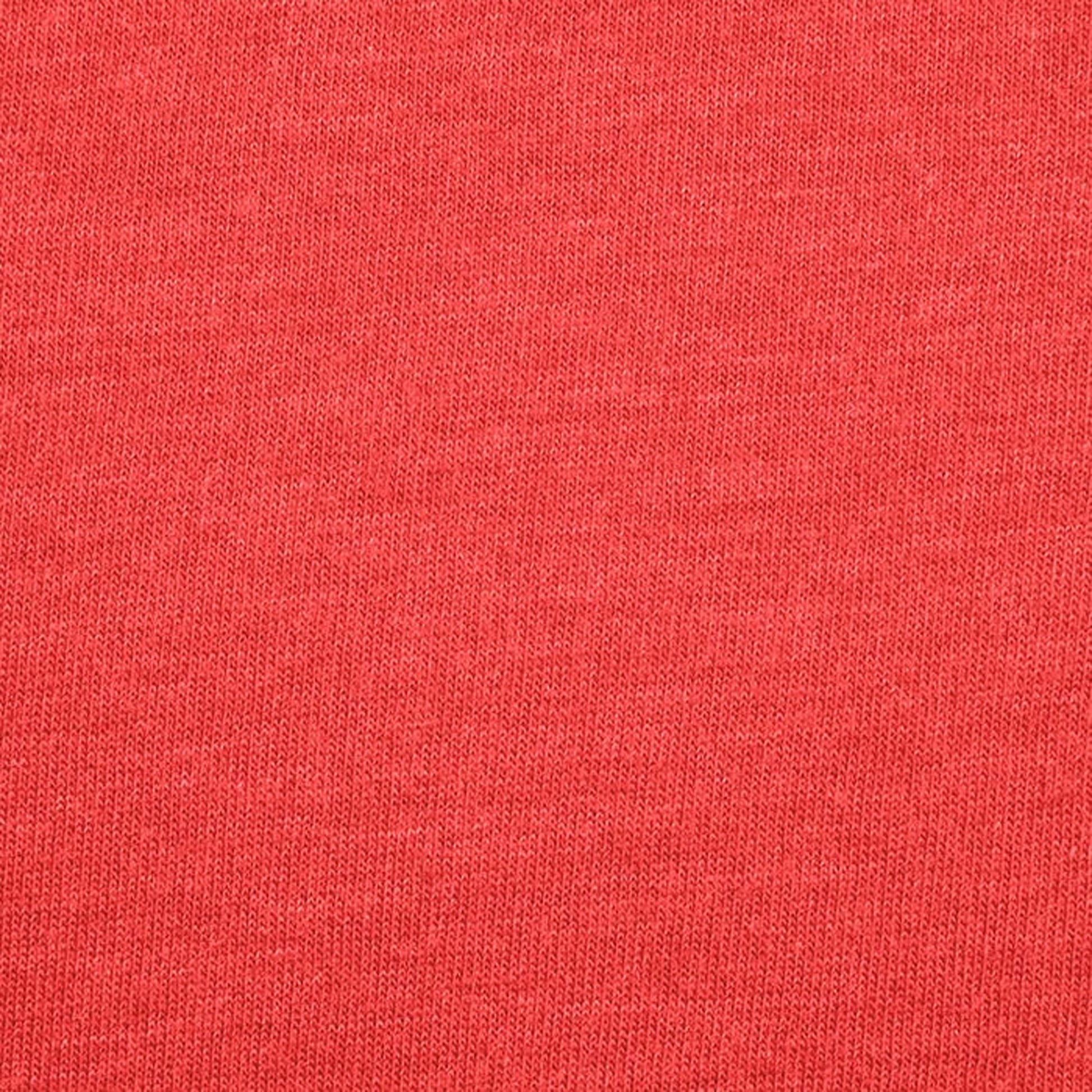 Next Level Youth Tri-Blend T-Shirt Fabric Close-Up – Vintage Red