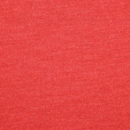 Next Level Youth Tri-Blend T-Shirt Fabric Close-Up – Vintage Red