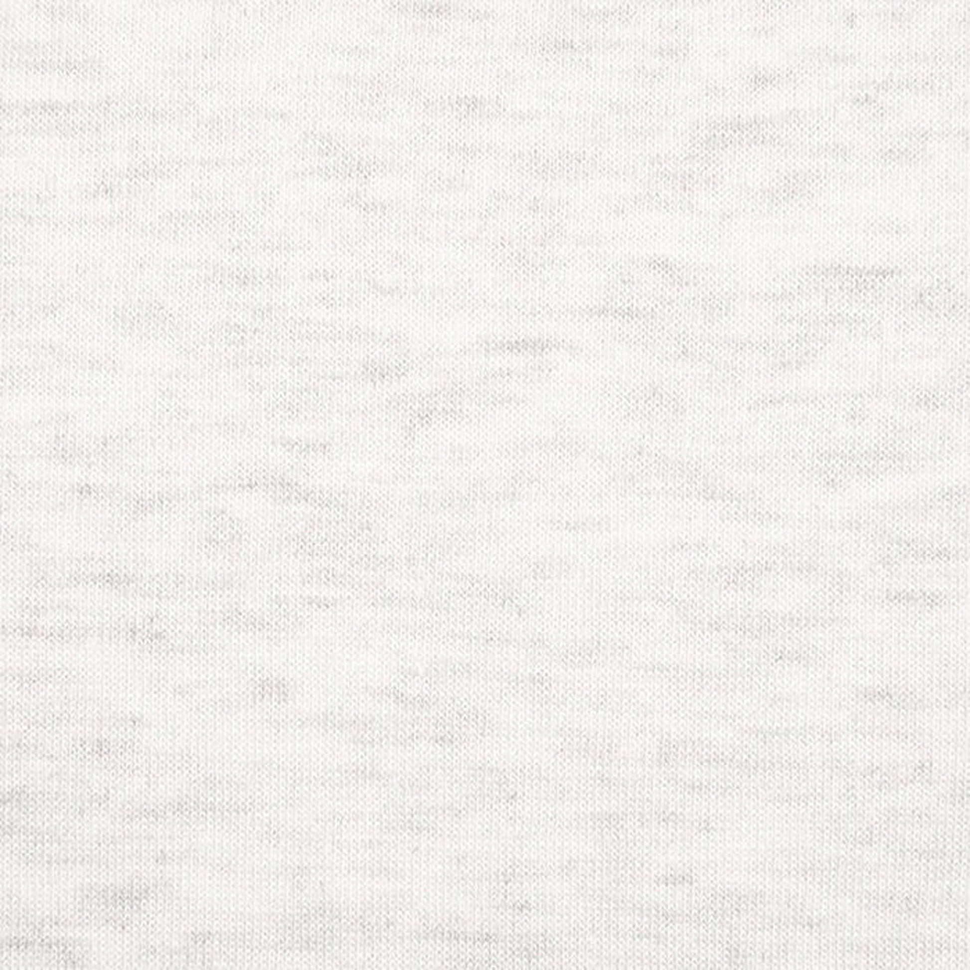 Next Level Youth Tri-Blend T-Shirt Fabric Close-Up – Heather White