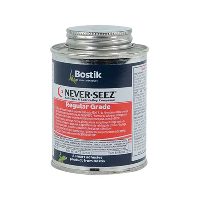 Bostik® Never-Seez® Regular Grade Anti-Seize – 8 oz Brush-Top Can