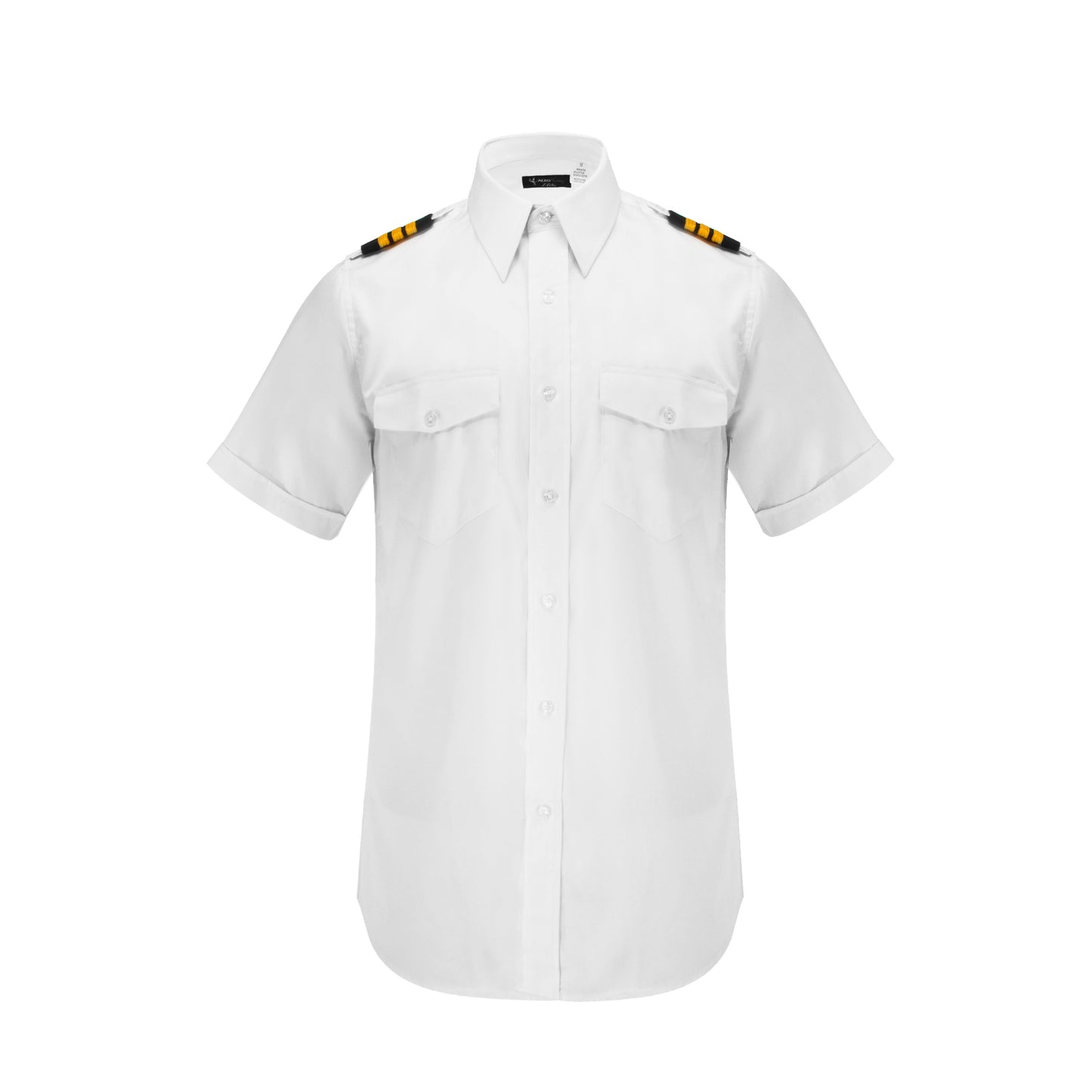 Aero Phoenix - Elite Men's Short Sleeve Pilot Shirt, front