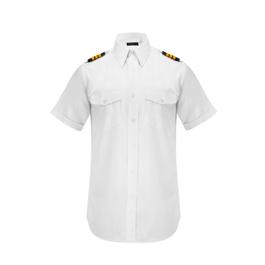 Aero Phoenix - Elite Men's Short Sleeve Pilot Shirt, front