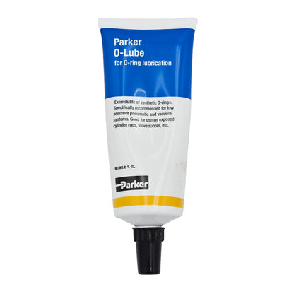 Parker O-Lube O-ring lubricant 2 oz tube for pneumatic and vacuum systems.