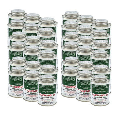Ashland Pliobond 35 LV VOC-Compliant Contact Adhesive half-ounce oil cans 36-pack - large-quantity industrial adhesive