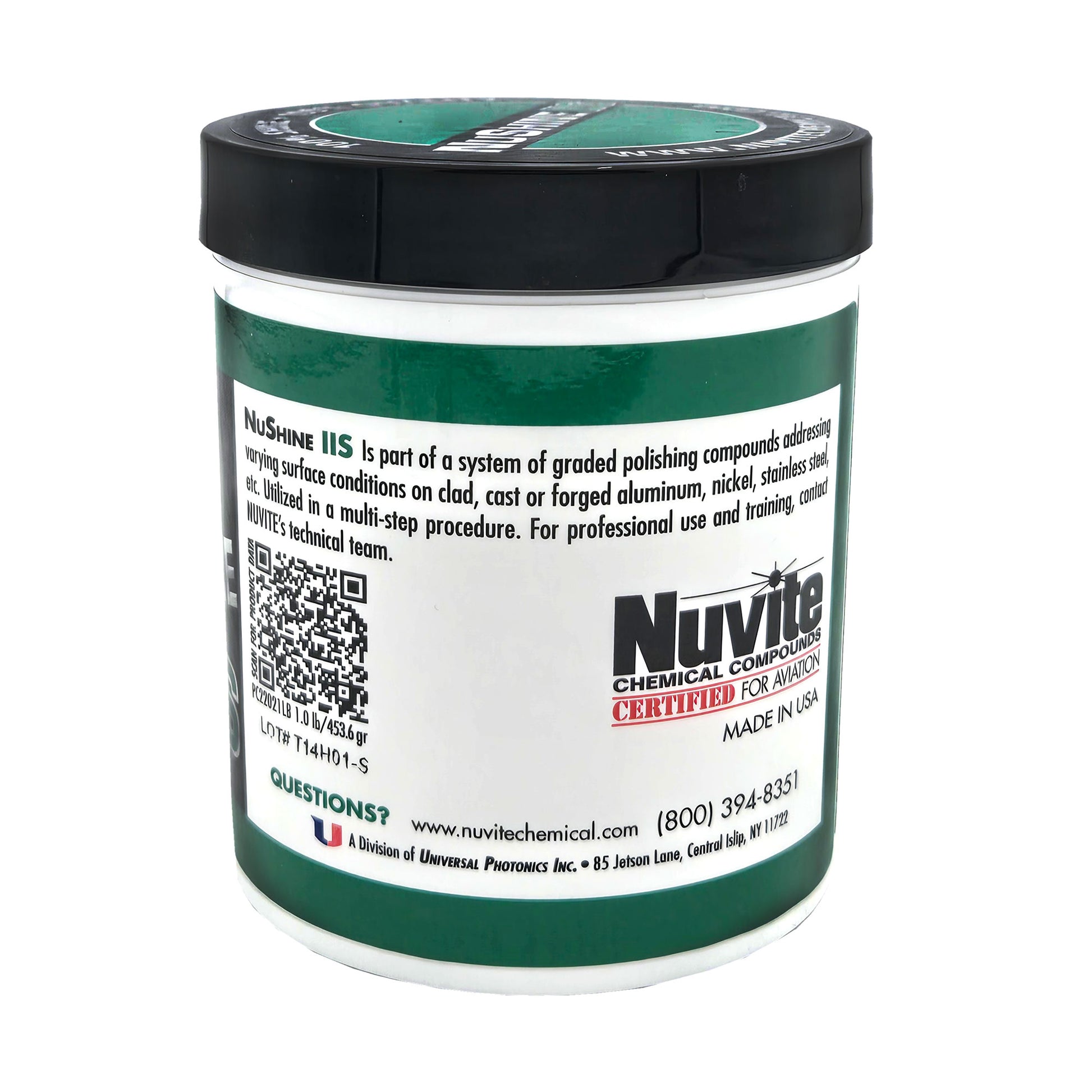 Nuvite - NUSHINE IIS - Final, Mirror Finish | Left | One Pound