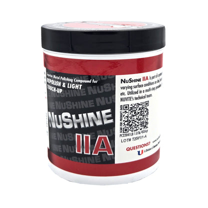 Nuvite - NUSHINE IIA - Repolish and light touch up | Front | 1 pound