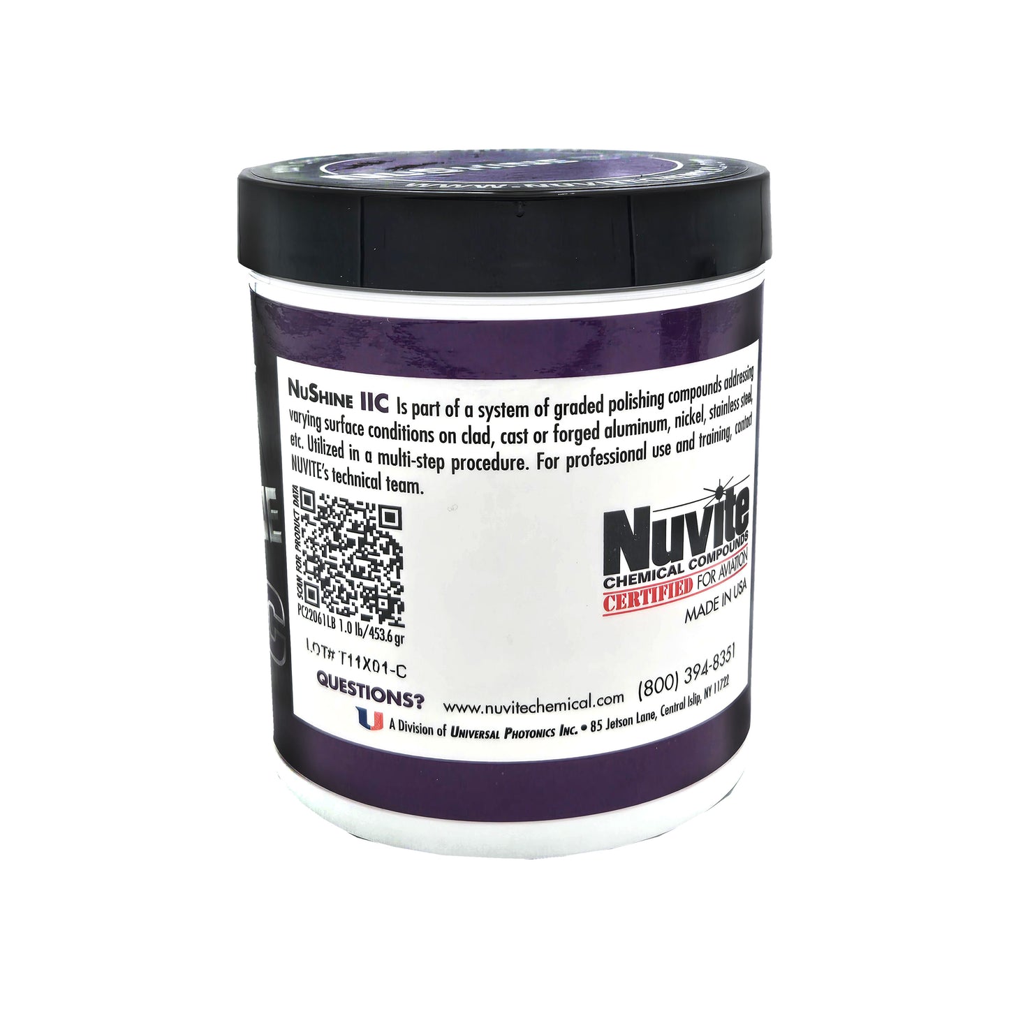 Nuvite - NUSHINE IIC - Oxidation removal & repolish | Left | 1 pound