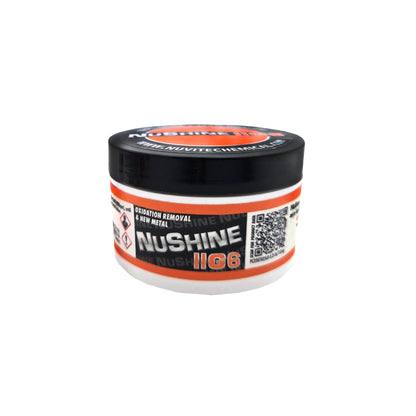 Nuvite - NUSHINE IIG6 - Oxidation removal & new metal | Front | 1/4 pound