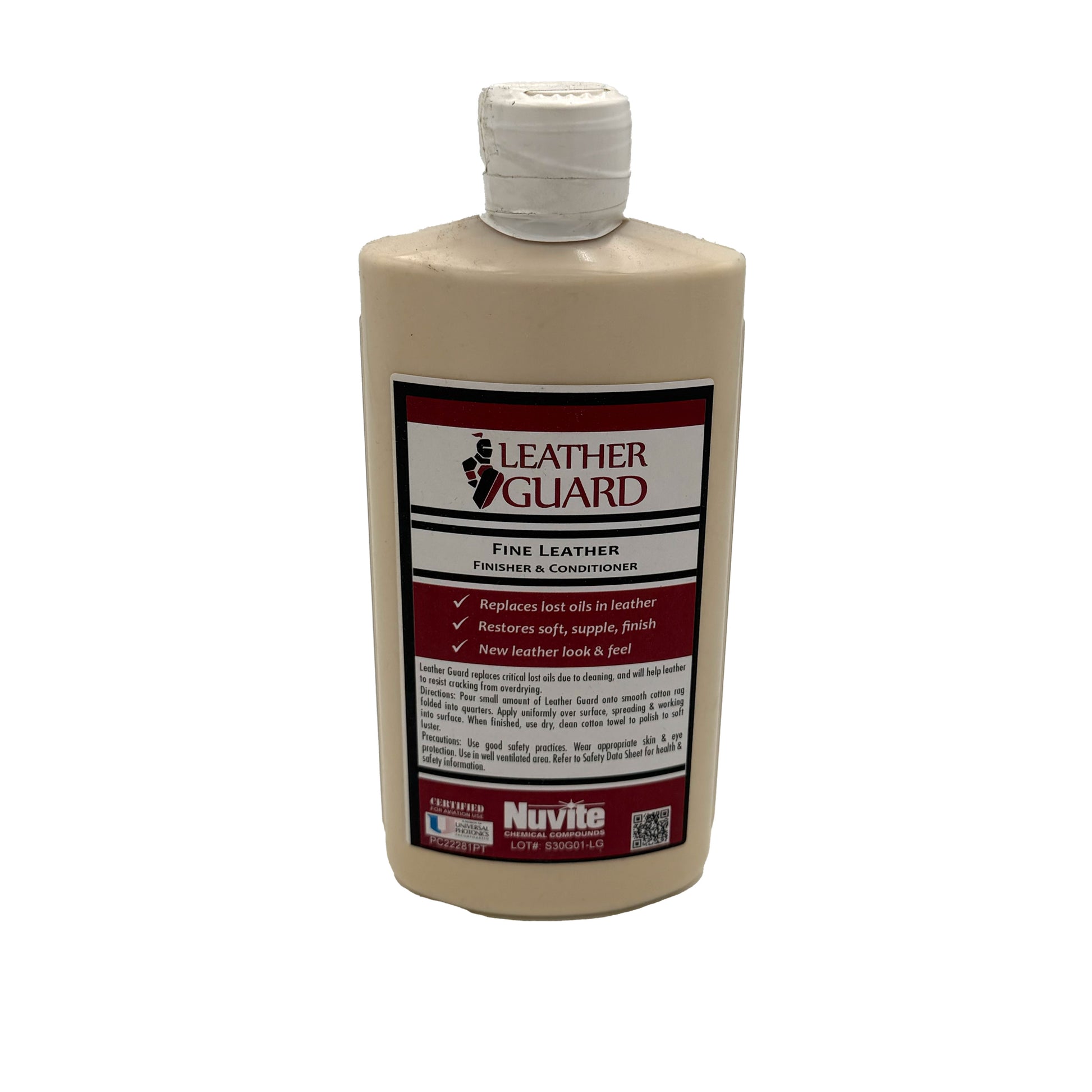 Leather Guard Cleaner and Conditioner, pint front