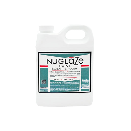 NuGlaze Paint Sealant and Polish 1 quart jug - premium surface protectant for long-lasting shine