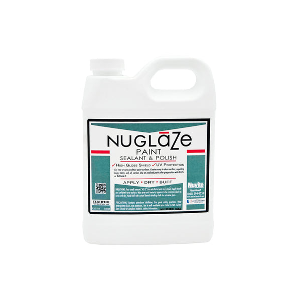 NuGlaze Paint Sealant and Polish 1 quart jug - premium surface protectant for long-lasting shine