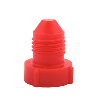 PD Series - Threaded Plastic Plugs For Flared JIC Fittings | PD-30 LDPE, standing