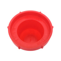 PD Series - Threaded Plastic Plugs For Flared JIC Fittings | PD-HF 17, bottom of cap, inscription shown inside cap
