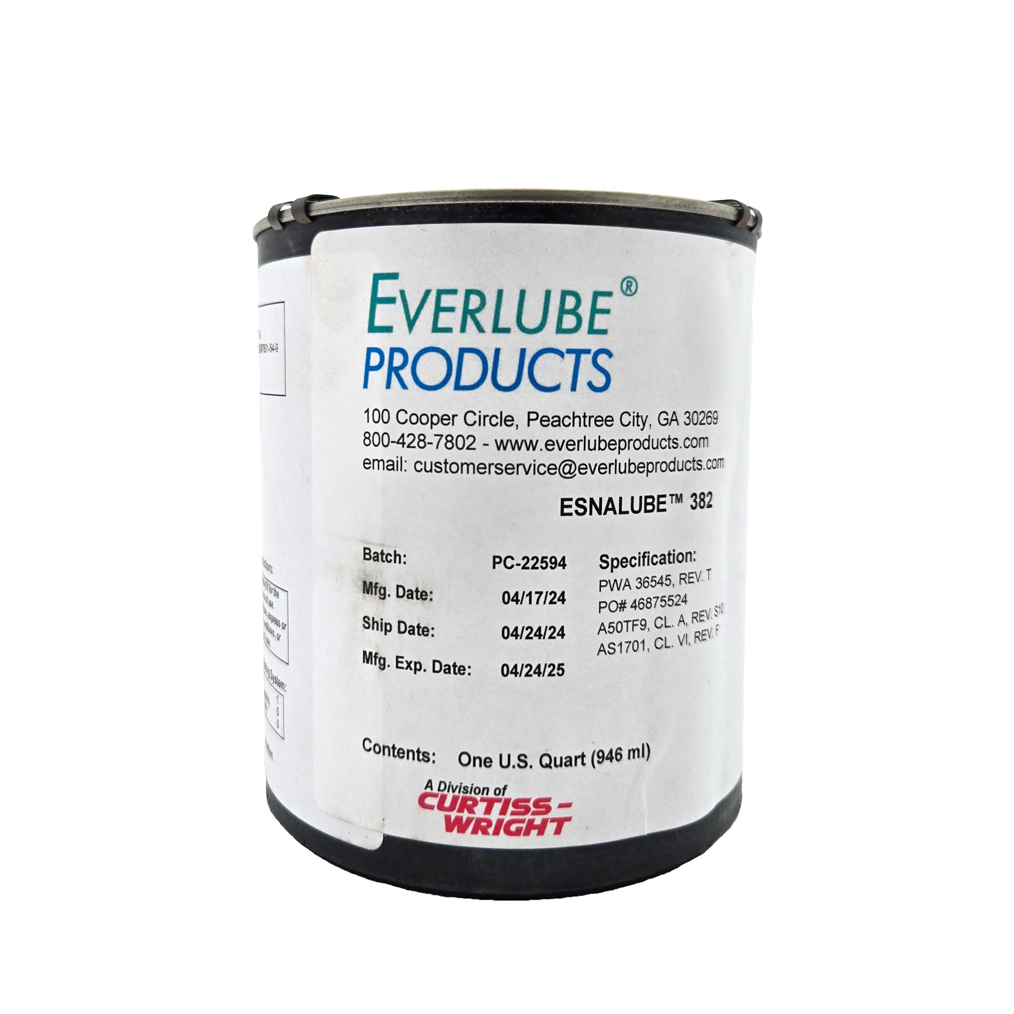 Everlube - Esnalube 382 Qt | PEN382QT – Pilots HQ LLC.