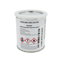 Everlube 620C Solid Film Lubricant - Side Panel with Safety Info