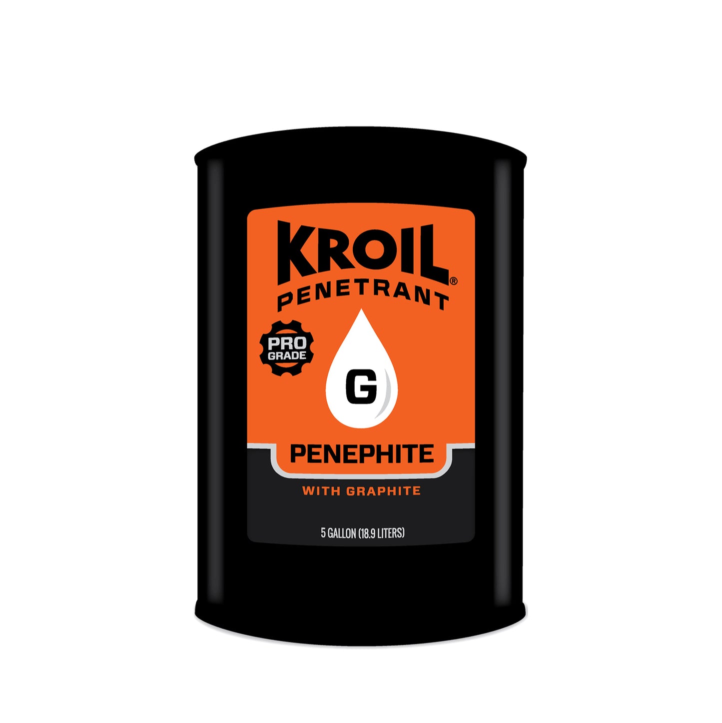 Kroil® Penetrant with Graphite formerly Penephite® 5 Gallon Drum for Industrial and Maintenance Applications