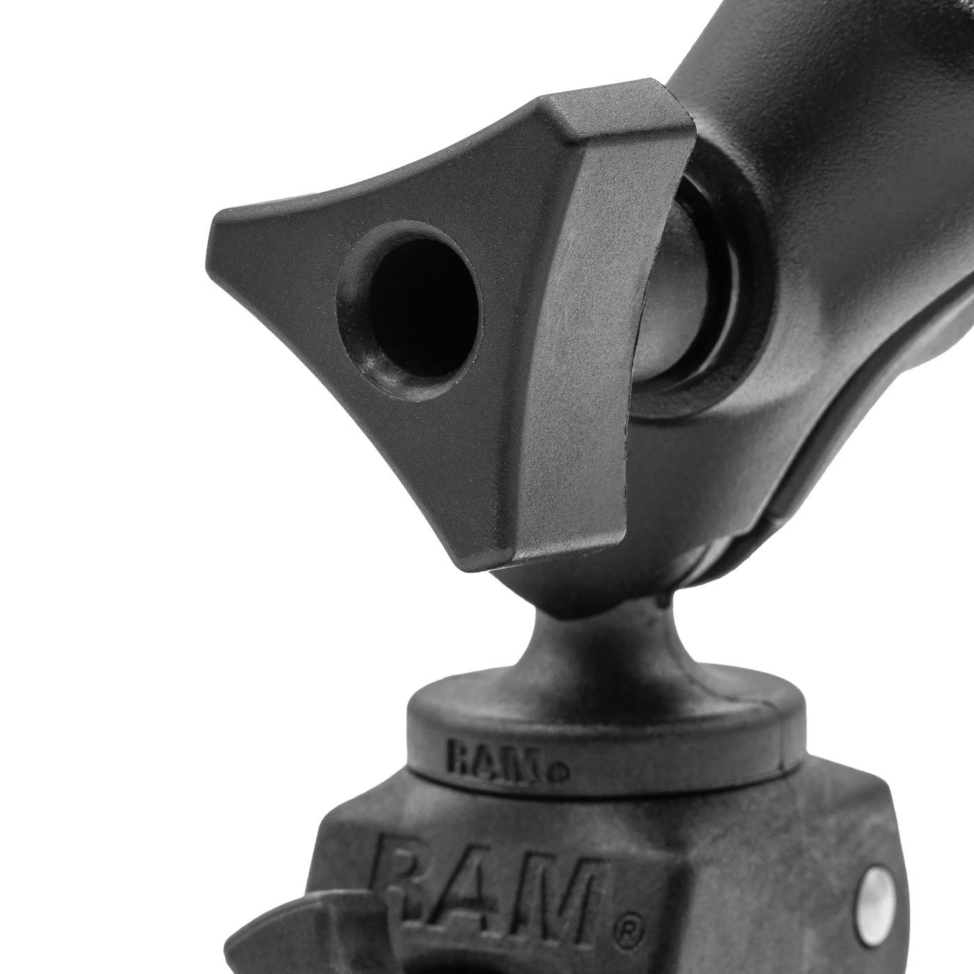PIVOT Claw Mount featuring RAM-compatible double-ball and double-socket arm connection