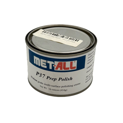 Met-All P37 Prep Polish Multi-Surface Oxidation Remover, 16oz front