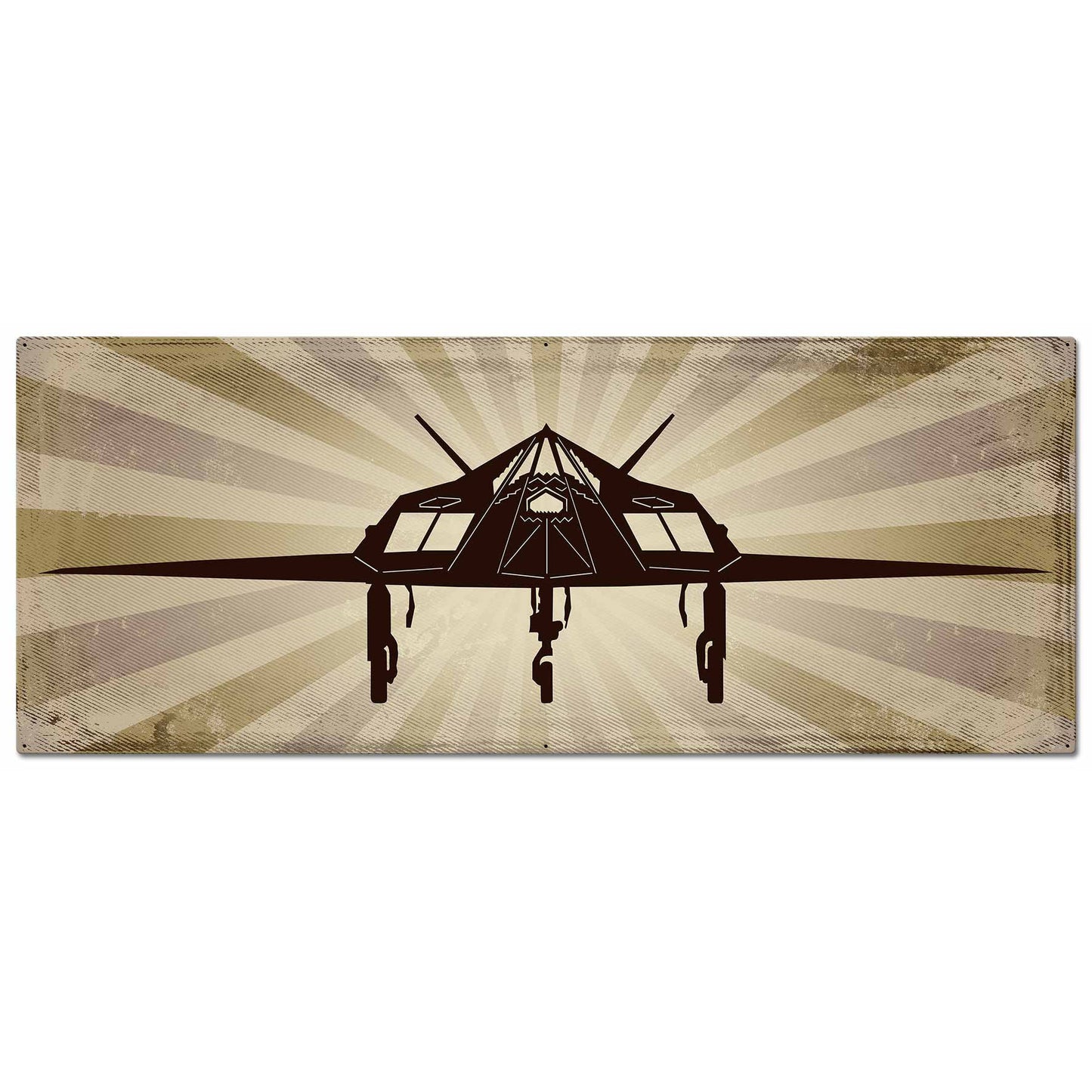 F117 Stealth Fighter Plasma Cut Sign