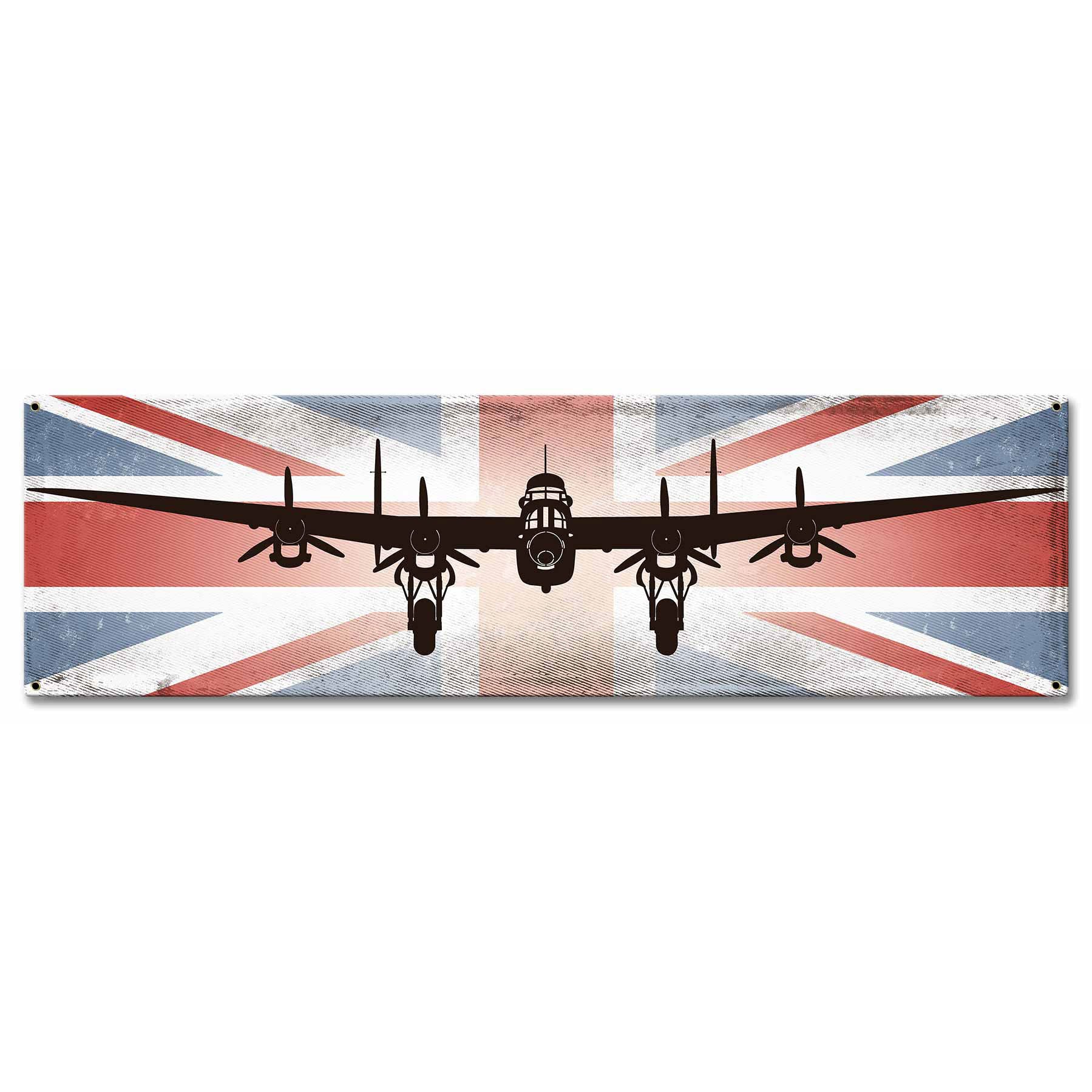 Lancaster UK Flag Plasma Cut Sign