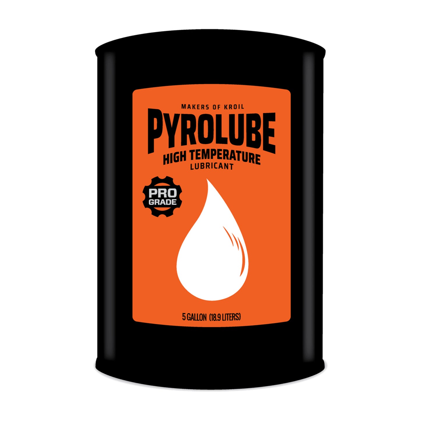 Kano Pyrolube® High-Temperature Lubricant 5 Gallon Drum – Graphite-Based Industrial Lubricant for Extreme Heat Applications