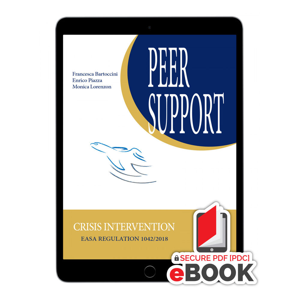 Peer Support digital eBook covering aviation peer-support and human-factors awareness topics